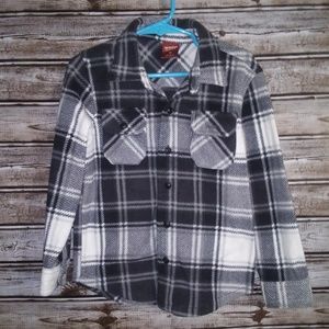 EUC ARIZONA FLEECE PLAID BUTTON DOWN